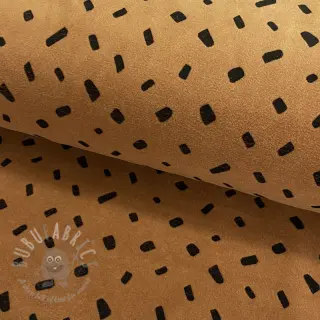 Bebi pliš Shape cognac