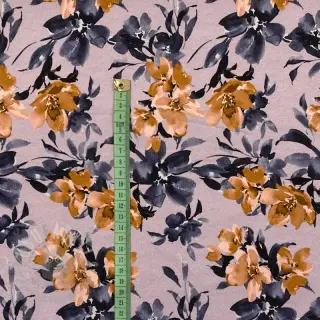 Triko Huge flowers lilac digital print