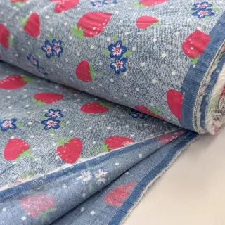 JEANS Strawberry light blue