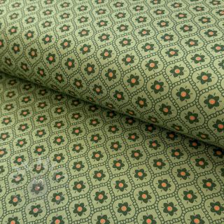 Pamuk Flowers moss green