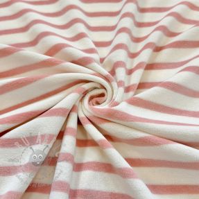 Bebi pliš YARN DYED Stripe rose