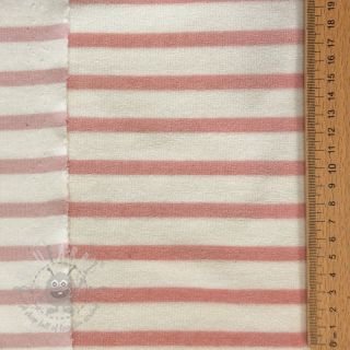 Bebi pliš YARN DYED Stripe rose