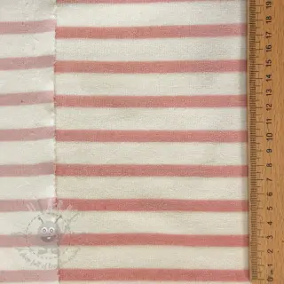 Bebi pliš YARN DYED Stripe rose