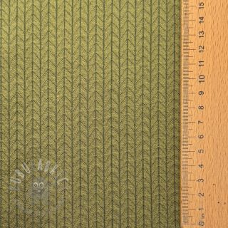 Pletenina RECYCLED Cable khaki