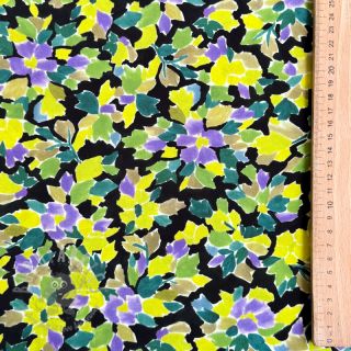 Viskoza RADIANCE Flowers green