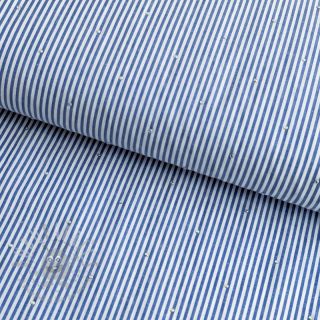 Pamuk YARN DYED Stripes with studs blue