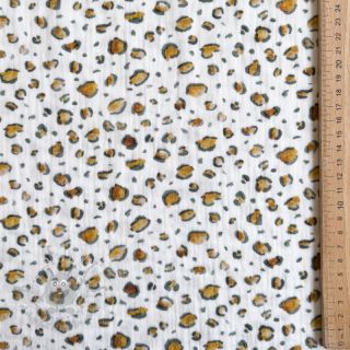 Tetra Tkanina/Muslin Skin white digital print