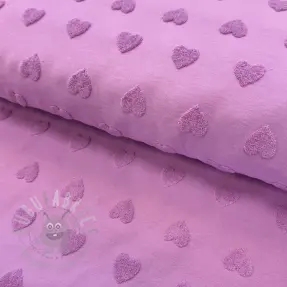 Frotir Hearts lilac