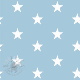 Pamuk Stars light blue