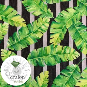 Dekorativna tkanina s teflonom TROPICAL LEAF GARDEN