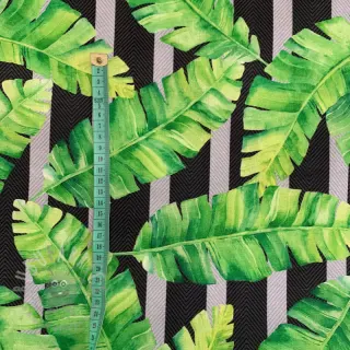 Dekorativna tkanina s teflonom TROPICAL LEAF GARDEN