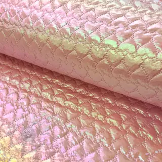 Prošivena tkanina Fancy hearts light pink