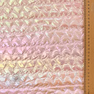 Prošivena tkanina Fancy hearts light pink