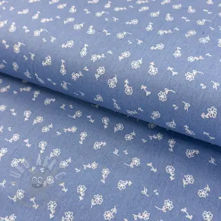 JEANS STRETCH Small retro flowers jeans