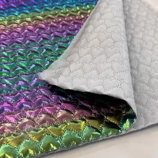Prošivena tkanina Fancy hearts multi
