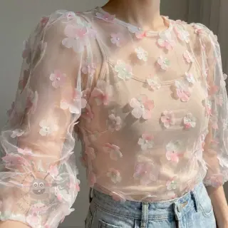 Til RETRO Flowers lavender