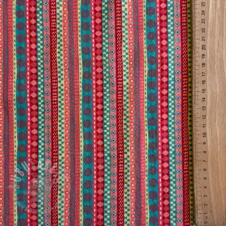 Pamuk Bubble Stripe design A digital print
