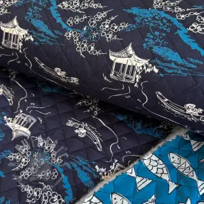 Pamuk QUILT DOUBLE SIDED Square design B