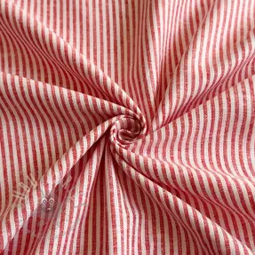 Lan s pamukom Stripe red
