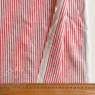 Lan s pamukom Stripe red