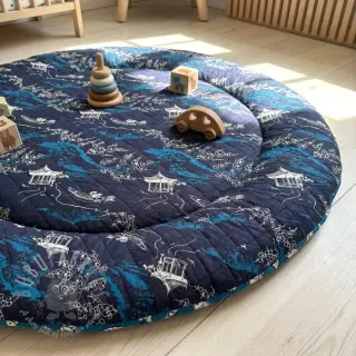 Pamuk QUILT DOUBLE SIDED Square design B
