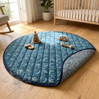 Pamuk QUILT DOUBLE SIDED Stripe design A