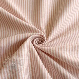 Lan s pamukom Stripe rose
