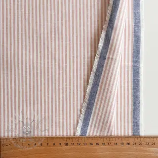 Lan s pamukom Stripe rose