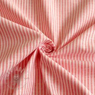 Lan s pamukom Stripe salmon
