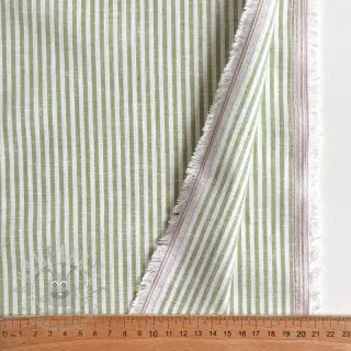 Lan s pamukom Stripe green
