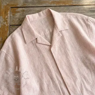 Lan s pamukom Stripe rose