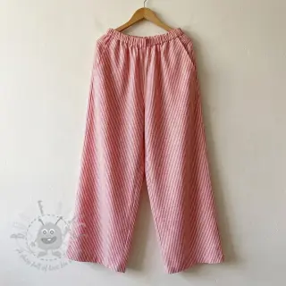 Lan s pamukom Stripe red