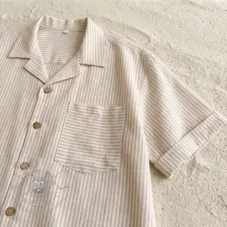 Lan s pamukom Stripe naturals