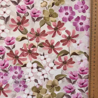 Dekorativna tkanina Floralia pink digital print