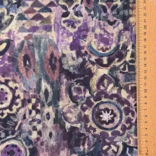 Dekorativna tkanina Abstract purple digital print