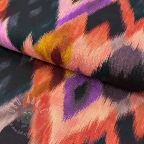 Dekorativna tkanina SLUB Abstract multi digital print
