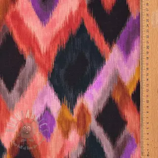 Dekorativna tkanina SLUB Abstract multi digital print