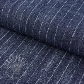 JEANS DENIM Stripe in stripe indigo