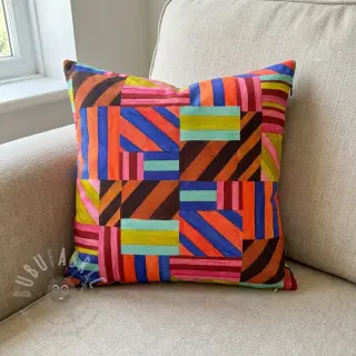 Dekorativna tkanina Stripes multi digital print