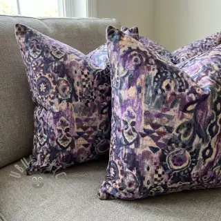 Dekorativna tkanina Abstract purple digital print