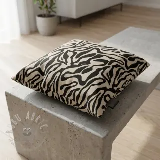 Dekorativna tkanina Linenlook Animal black