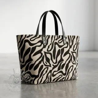 Dekorativna tkanina Linenlook Animal black