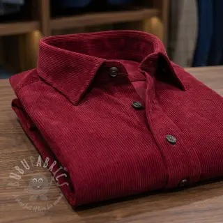 Perivi baršun pliš dark red