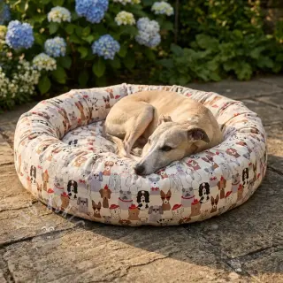 Dekorativna tkanina Linenlook Dog Dress Up