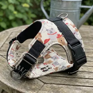 Dekorativna tkanina Linenlook Dog Dress Up