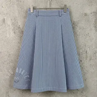 JEANS DENIM 8.5 OZ Small stripe blue