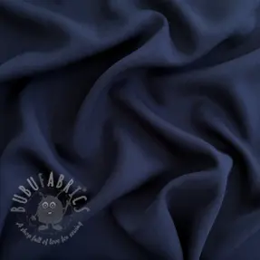 Lyocell navy blue