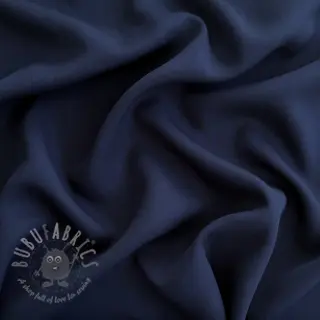 Lyocell navy blue