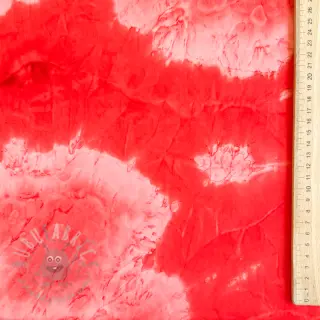 Viskoza Marble marmor red
