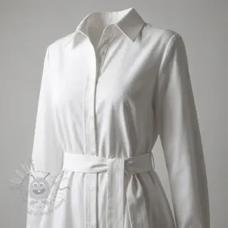 Pamuk TWILL Mango white